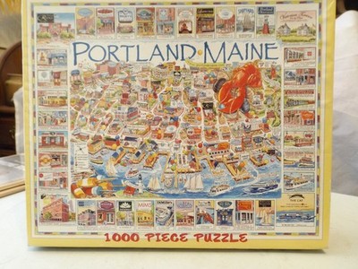 Portland, Maine 1000Pc. Jig Saw Puzzle - Previously Owned