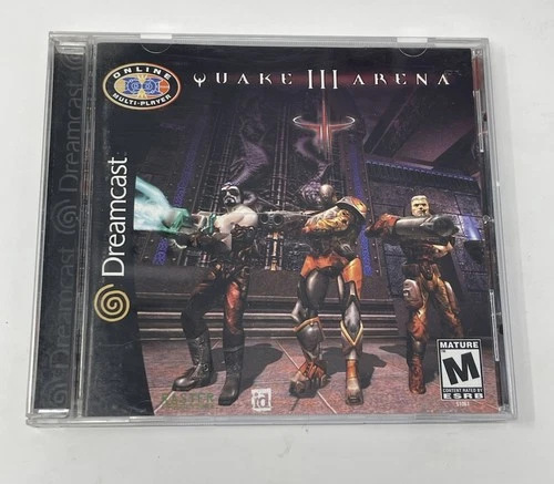 Quake III 3 Arena (Sega Dreamcast, 2000) Complete CIB - TESTED & Working !