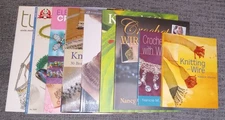 Knitting and Crochet with Wire and Beads Jewelry 9 Books