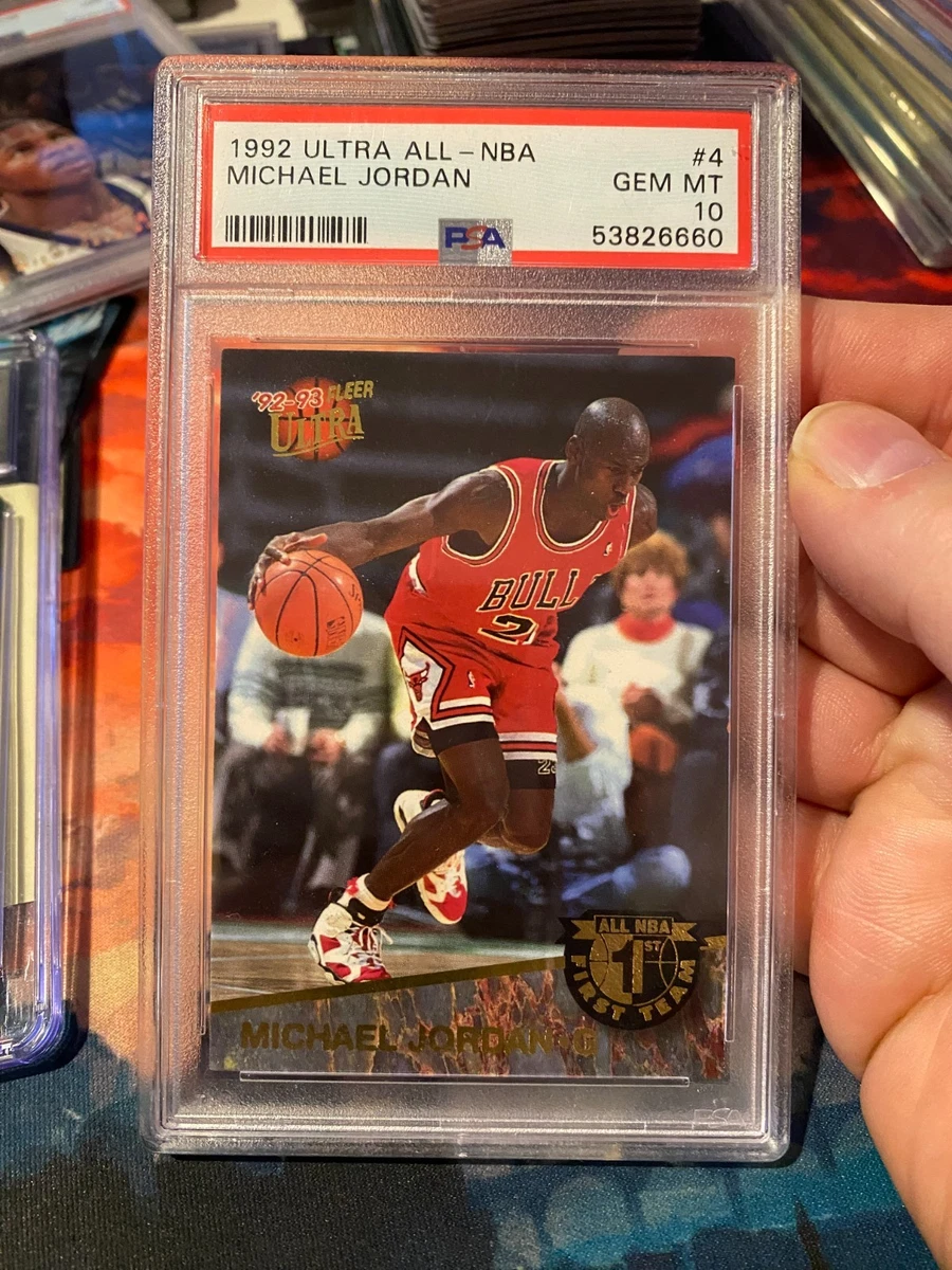 Michael Jordan PSA 10 Graded Basketball Trading Cards for sale | eBay