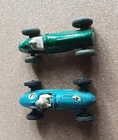 VINTAGE  Dinky racing car and Crescent Toy racing car .........see photos