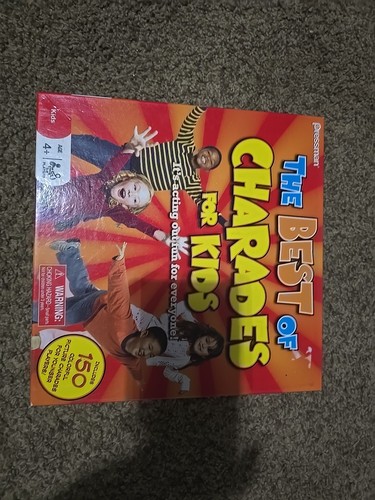 Pressman The Best of Charades for Kids 150 Colorful Pictures Family Board Game - Picture 1 of 1