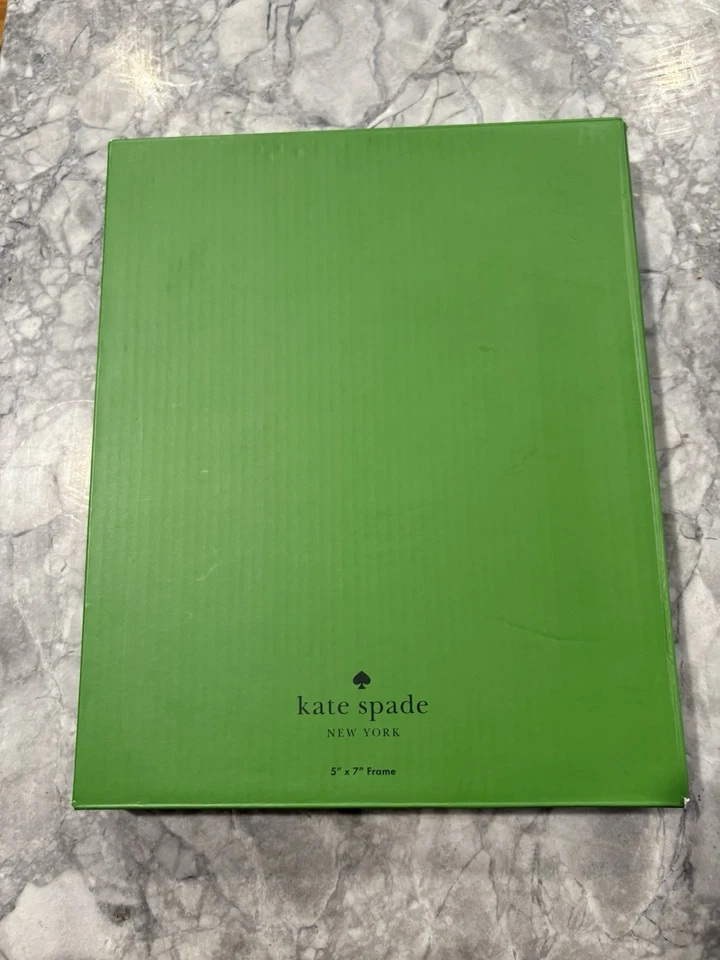 Kate Spade New York Peacock Floral Picture Frame 5 x 7 Photo New - Image 4 of 4