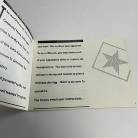 Desert Commander (Nintendo Entertainment System NES, 1989) W/ Manual Tested 