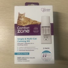 Comfort Zone Single  Multi-Cat Calming Kit, 2 Pack 4411