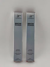 (2) IT COSMETICS BROW POWER UNIVERSAL TAUPE EYEBROW PENCIL Full Size 0.0056oz