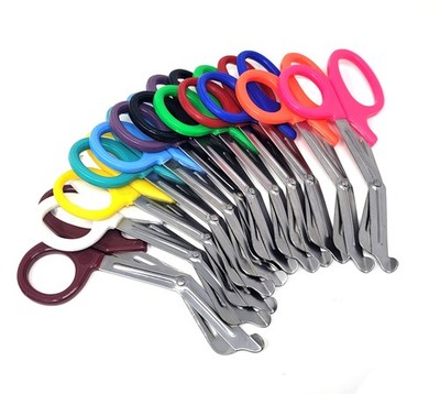 Rainbow Trauma Shears 7.5'' - Stainless Steel for EMT, Nurses, Crafting, Firef...
