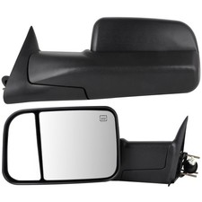 For 1998-2001 Dodge Ram 1500 2500 3500 Power Heated Tow Mirrors Updated Style