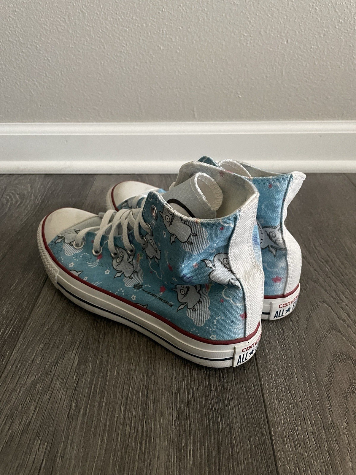 Converse Chuck Taylor All Star High Top Blue Monster Size Men’s 6 / Women’s 8 thumbnail 5