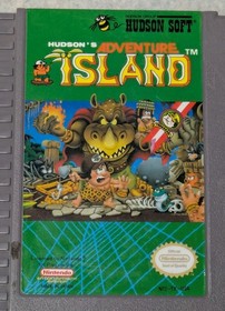 Hudson's Adventure Island 1 Nintendo NES Vintage 1985 Japan 