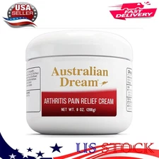 Arthritis Pain Relief Cream, 9 oz Jar Soothing Relief for Minor Aches & Pains