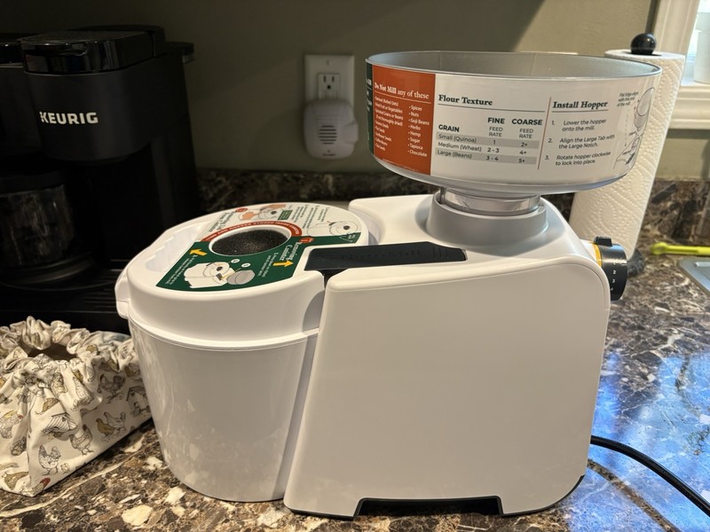 NutriMill Impact High-Speed Home Grain Mill
