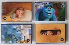 WALT DISNEY PIXAR / CONAD - MOVIE MOMENTS, 4 FIGURINES