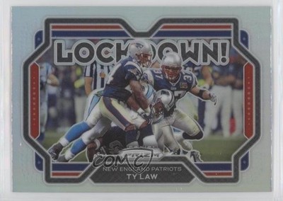 2021 Panini Prizm Lockdown! Ty Law #30 0z3f
