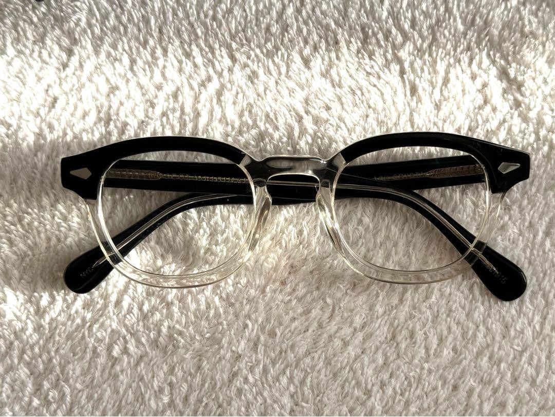 MOSCOT LEMTOSH 46 24-145 SUNGLASSES BLACK CRYSTAL FRAME MOSCOT LEMTOSH 46 24-145 SUNGLASSES BLACK CRYSTAL FRAME