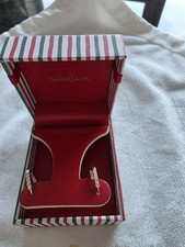 ​Sterling Silver Heart Huggies by Isabella M. Gift Boxed