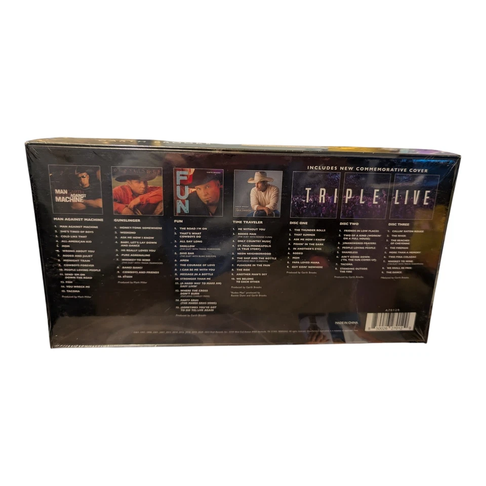 Garth Brooks The Limited Series 7 Disc CD Box Set Time Traveler Triple Live NEW - Image 2 of 2