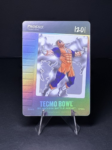 2026 Bo Jackson Battle Arena Tecmo Bowl “PHOENIX” Bo Nix BLOW ON IT STEEL FOIL