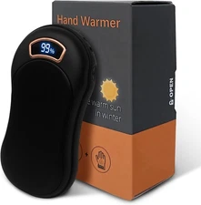 Electric Hand Warmer Rechargeable 1 Pack 8000mAh Portable Reusable Hot Hand Warm
