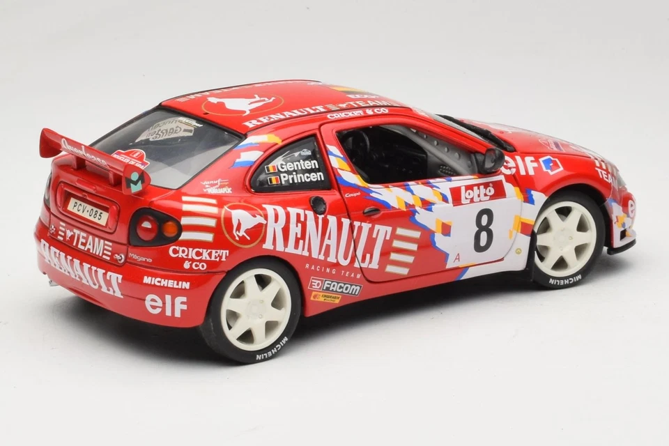 3771 Renault Megane Maxi n8 Princen/Genten Solido 1:18 - Immagine 3 di 4