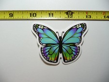 BUTTERFLY 1 SMALL STICKER DECAL BUG INSECT FUN FUNNY