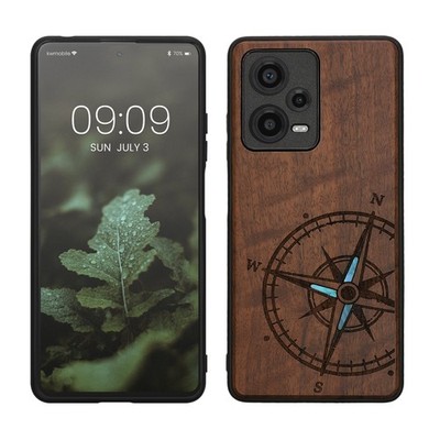 Holz Schutzhülle für Xiaomi Redmi Note 12 Pro+ 5G Note 12 Pro Plus 5G