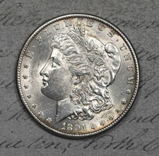 1891-S Morgan Nice #2ZZV