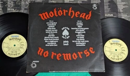 Motörhead - No Remorse BRAZIL 1st press 2 LPs 1984 BRONZE - Image 2 of 2