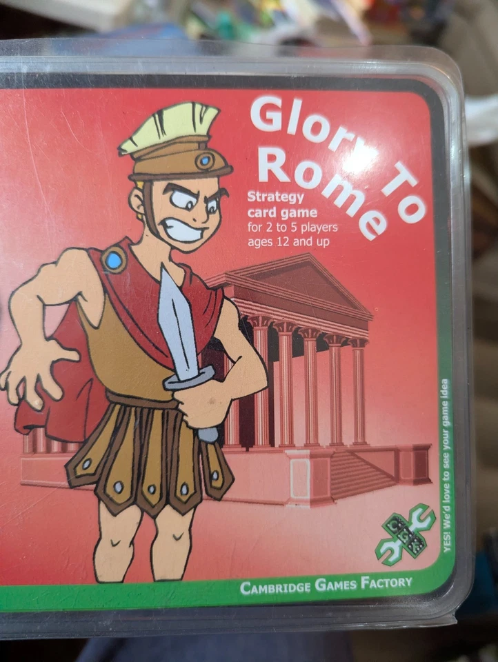 GLORY TO ROME Board Game 100% COMPLETE 2007 MULTI AWARD WINNER - Image 4 of 4