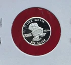 Scrooge McDuck - 1 Gram .999 Fine Pure Silver Bullion Mini Proof Round Coin Bar