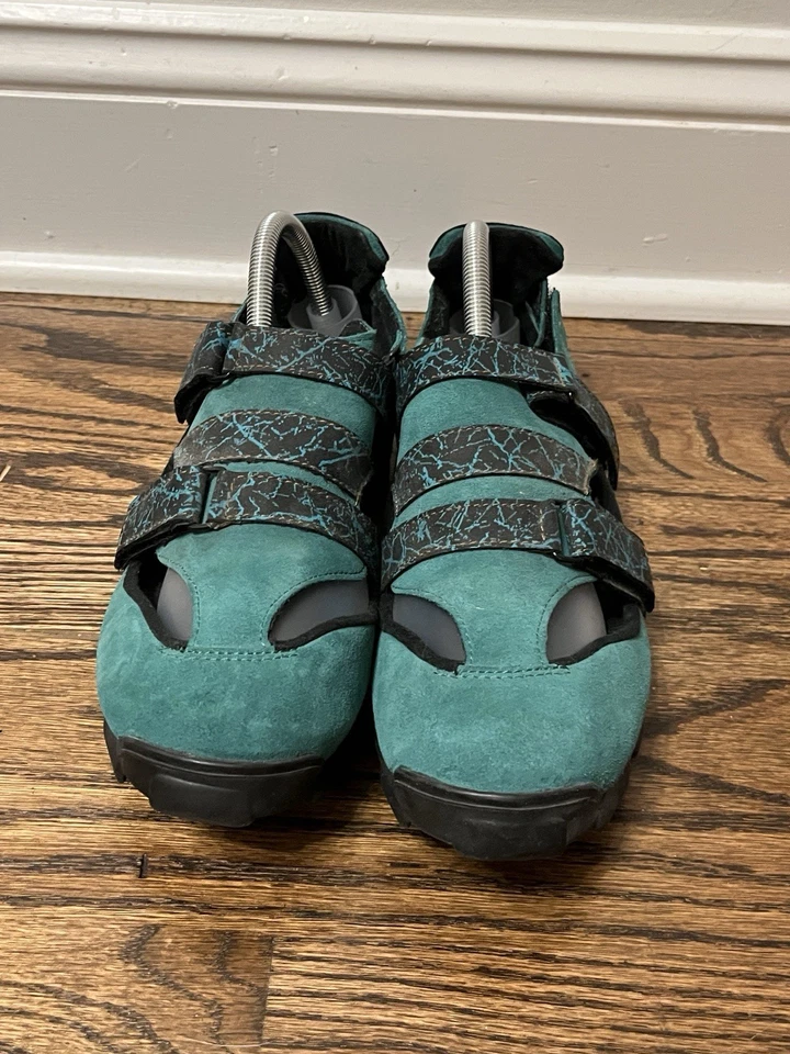 Vintage 1996 Adidas Sapatos de Ciclismo Masculino EUA 9.5 Retro Trail Summer 072246 - Imagem 2 de 4