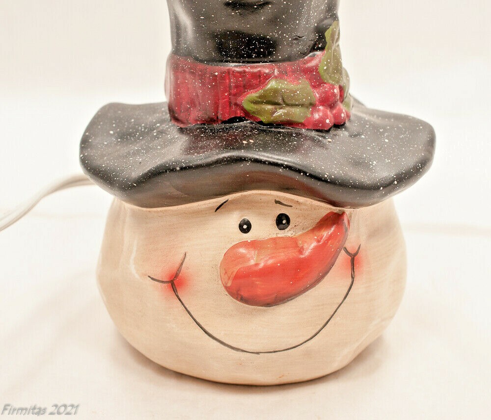 Colorful Happy Santa Table Christmas Holiday Light Decor eBay