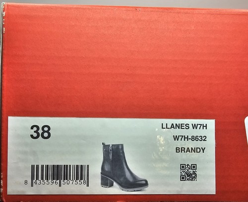 NIB Women's Pikolinos Llanes Leather Boots Side Zip Brandy Size EU 38 US 7.5-8 - Picture 2 of 8