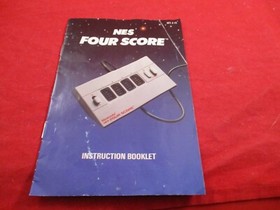 Nintendo NES Four Score 4 Player Controller Attachment Adapter Accessory w/ Box!