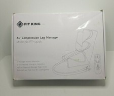 Fit King Air Compression Leg Massager Black Model Number FT-009A