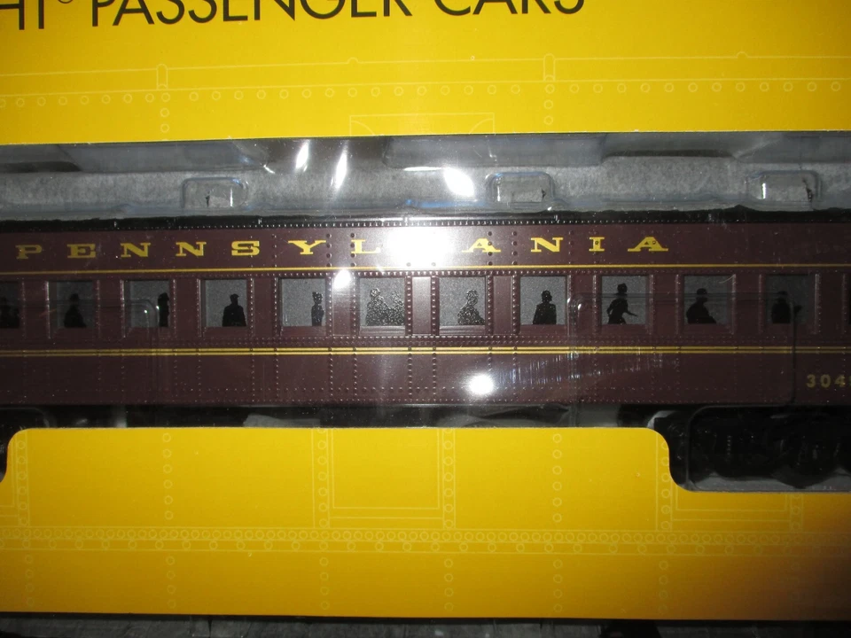 K-Line K4880A O PRR Broadway  Ltd. 15" Set of 4 Heavyweight Passenger Cars~NEW - Image 4 of 4