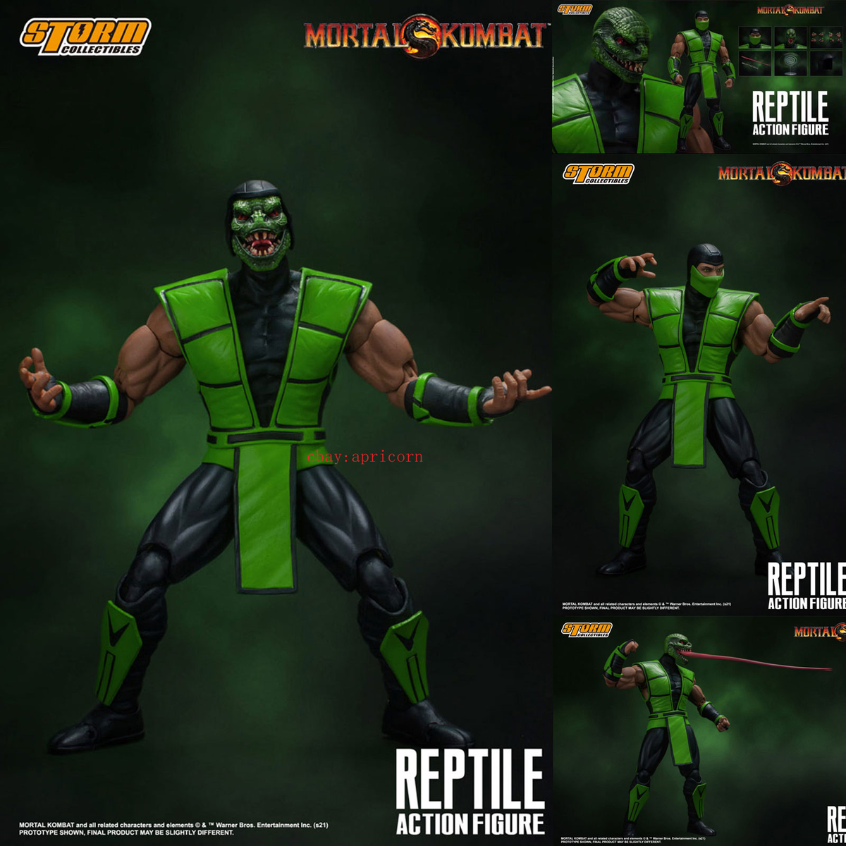 Storm Toys Mortal Kombat Reptile 1/12 Action Figure Model