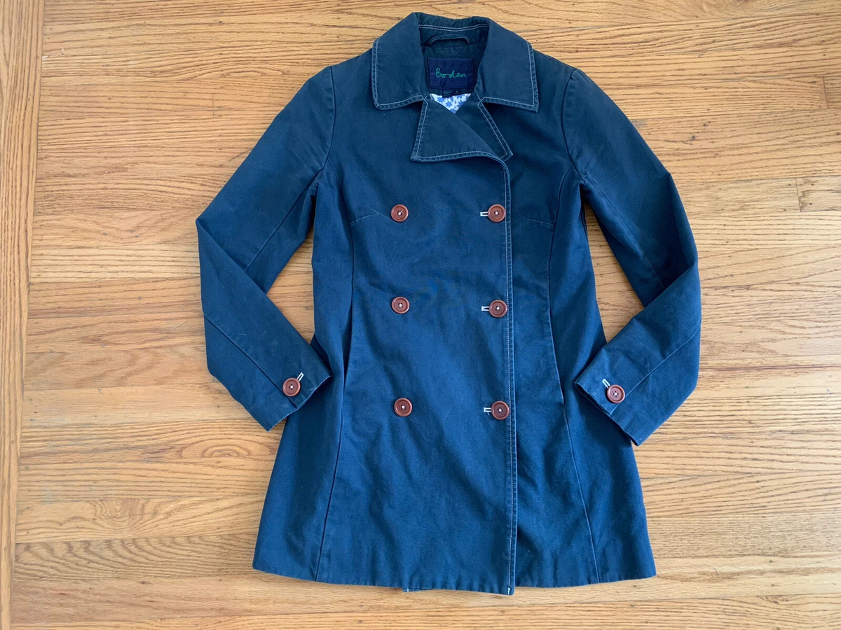 Boden navy hotsell coat