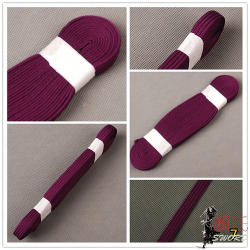 Nobile corda viola sintetica seta Ito Sageo Tsukamai per spada giapponese katana - Foto 3 di 6