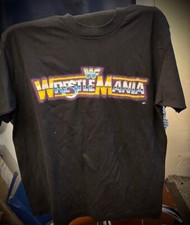 VINTAGE ORIGINAL WWF WRESTLEMANIA 1 T-SHIRT 1985 XL