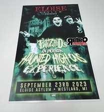 Twiztid Haunted High-ons In Person Poster 11x17” 2023 Comic Book Juggalo MNE