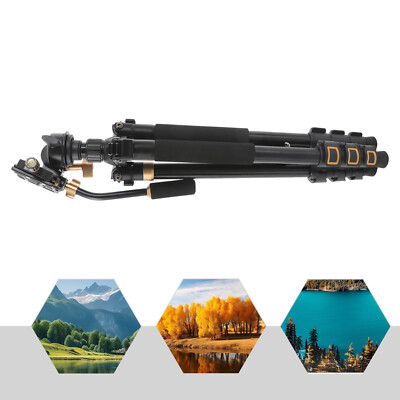Stabilized Clamping Head Photography Tripod Load 17.64lbs +Head Precision Tripod