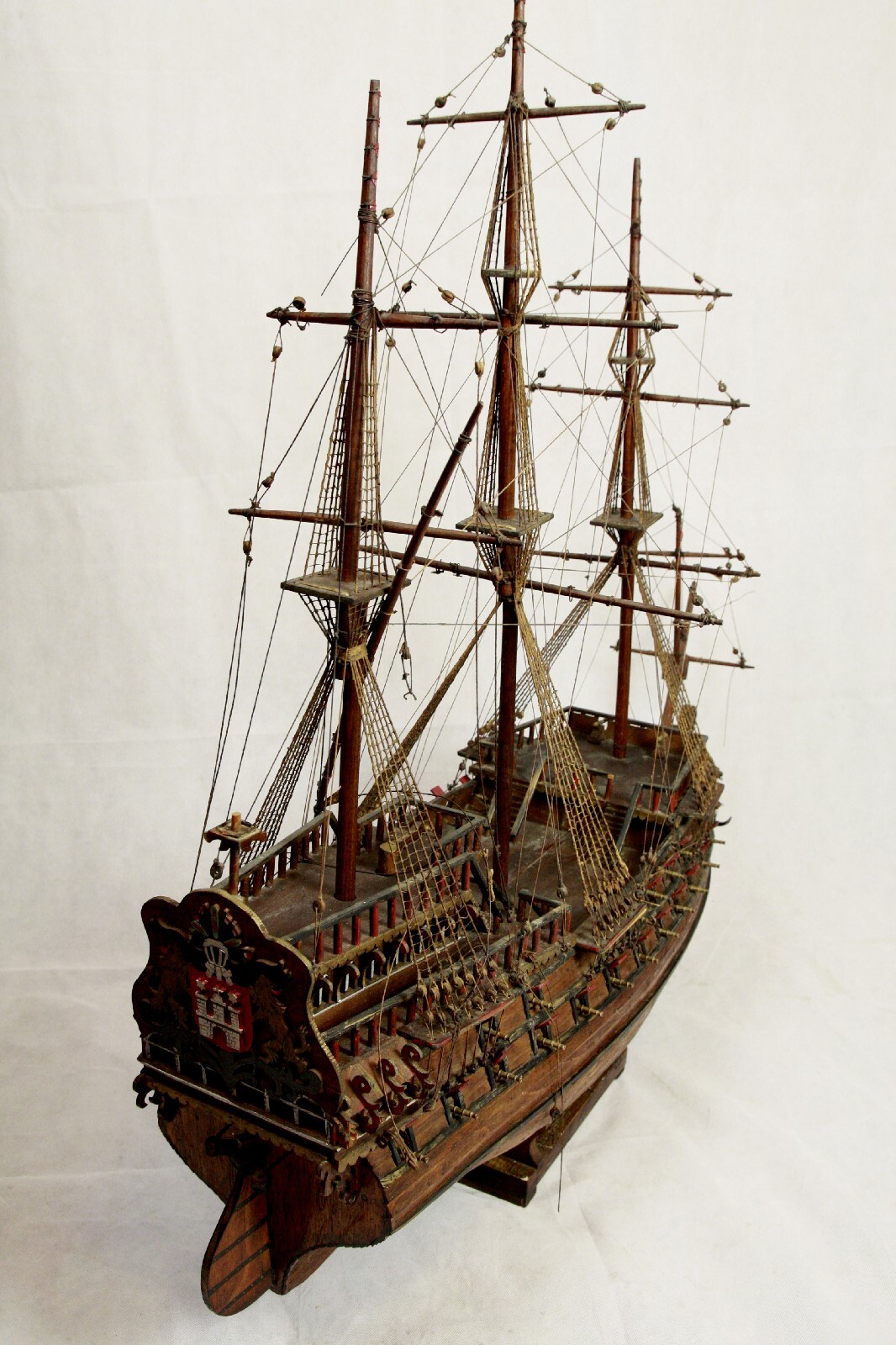 Modell Segelschiff Holz 1