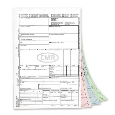 50 x CMR Frachtbrief international selbstdurchschreibend 280701