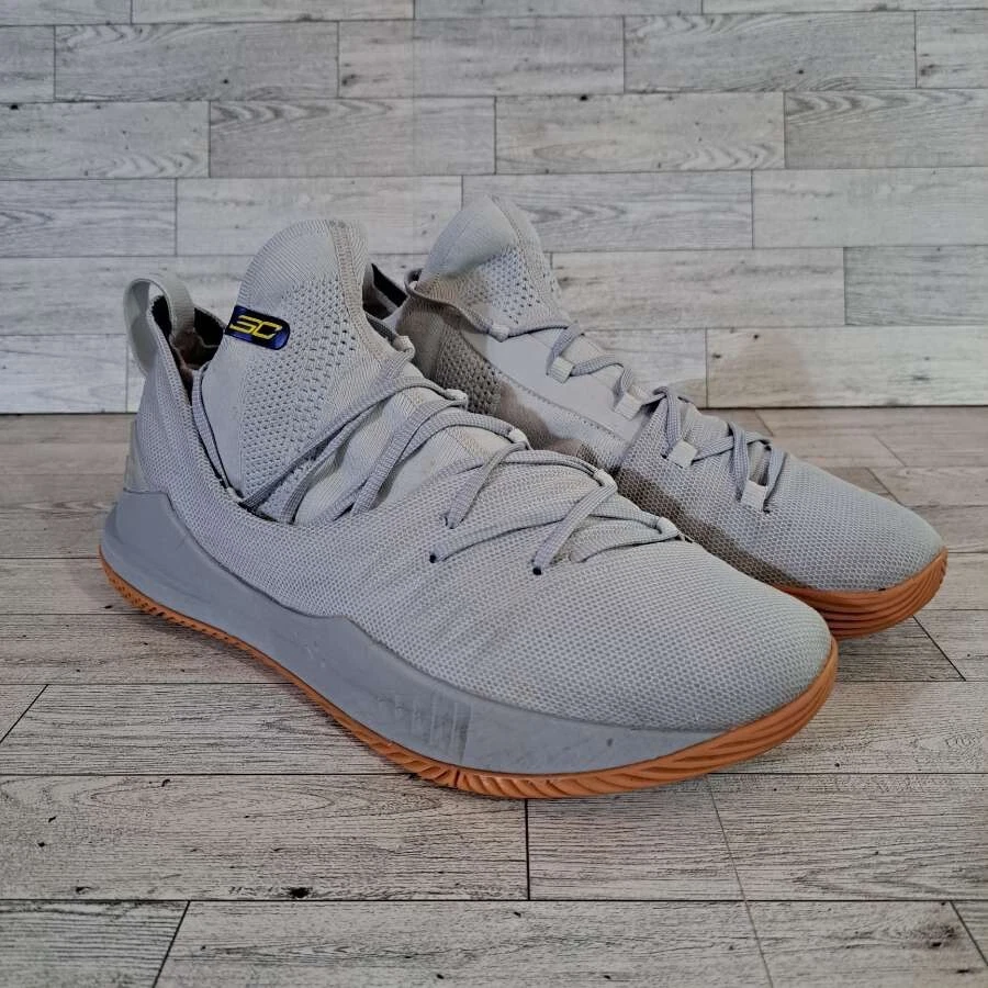 Men s Under Armour Stephen Curry 5 Grey Tokyo Basketball Sneakers