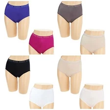 Breezies~Nylon Microfiber Hi-Cut Briefs Panty~A287800