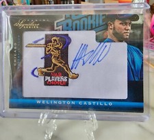 2012 Signature Series Wellington Castillo Rated Rookie Logo 115/299 Chicago Cubs