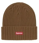 Bonnet marron surteint Supreme