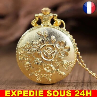 MONTRE A GOUSSET FEMME PIE BLEUE