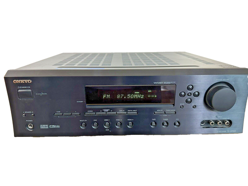Onkyo TX-SR502 6.1 Home Theater AV Audio Video Receiver Powers On